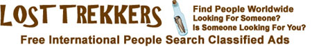 Lost Trekkers Free International People Search Find People